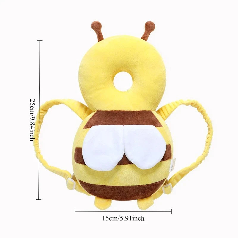 Little Bee Baby Head Protection Pillow - Breathable anti fall hat suitable for young children's head protection, Christmas gift