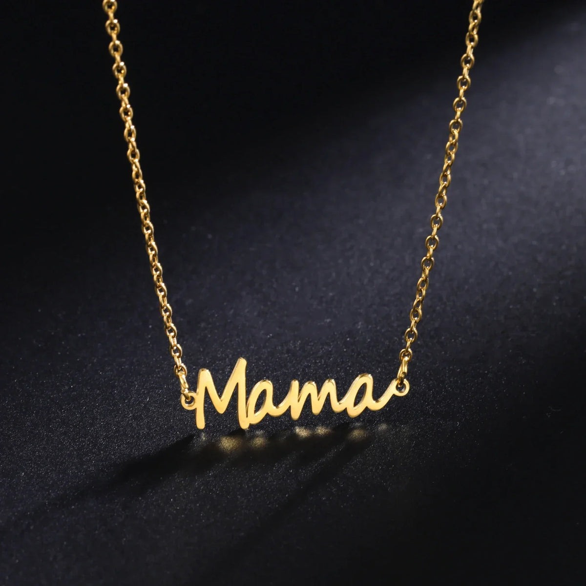 Amore | Mama Letter Pendant Necklace for Women