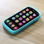 Kids Touch Screen Toy Phone - Educational Learning Smartphone with Lights & Music