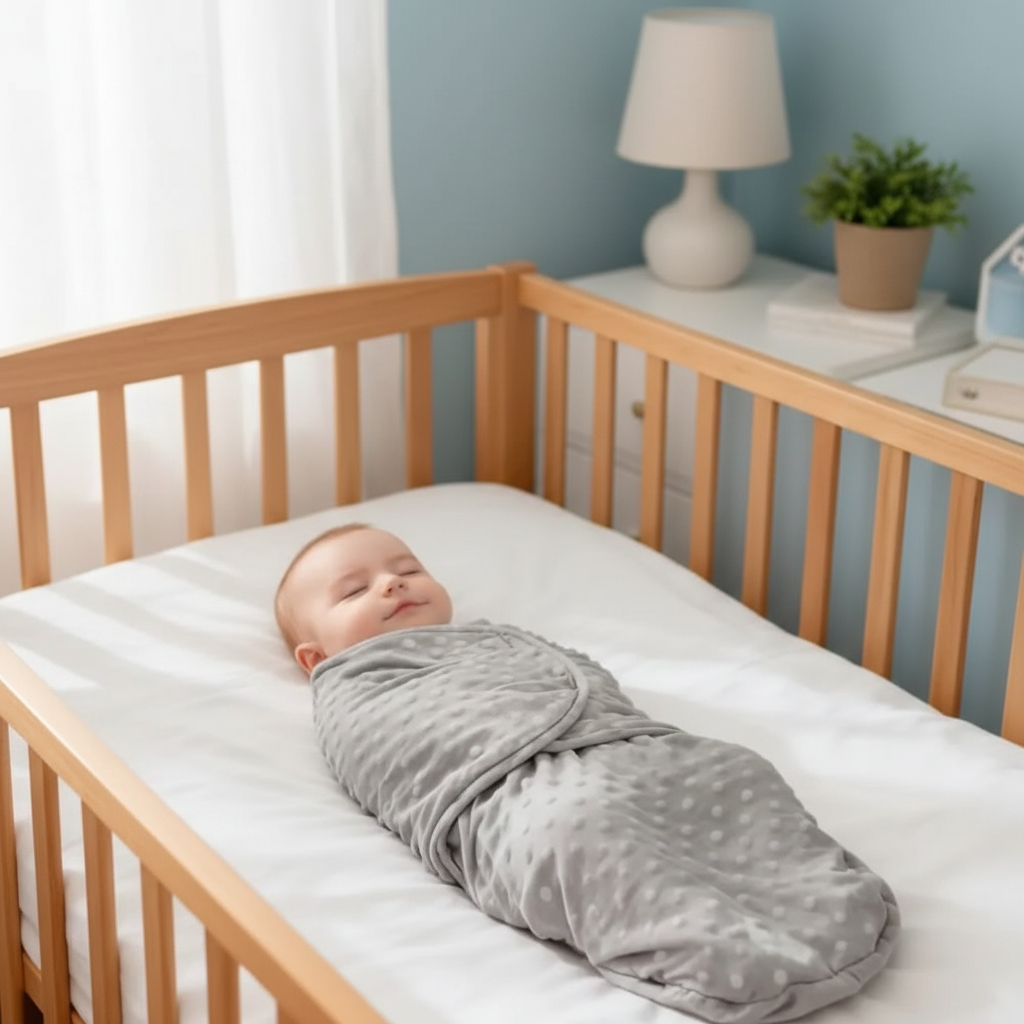 Newborn Baby Blanket, Baby Swaddle, Autumn And Winter Swaddle, Newborn Cartoon Blanket, Suitable for 0-6 Months