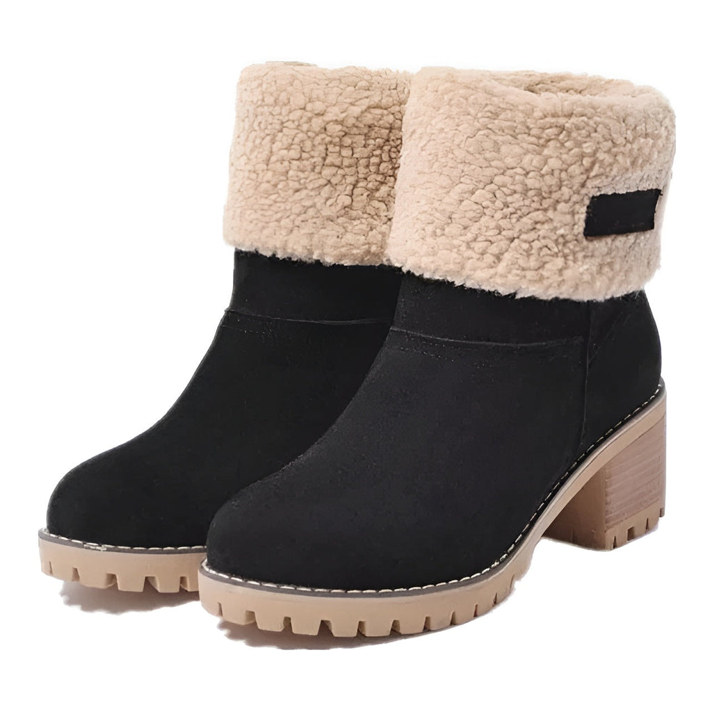 Luna | Winter Boots for Women | Faux Wool Mid-Calf