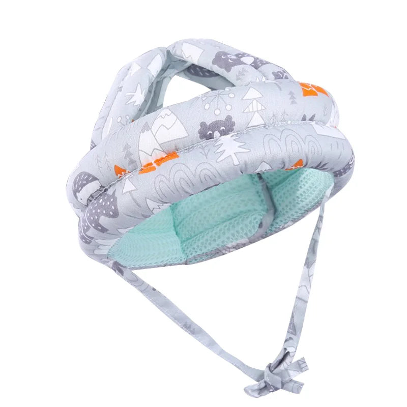 Baby Safety Helmet for Crawling & Walking - Breathable Mesh Head Protection Bump Cap