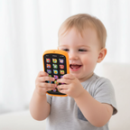 Kids Touch Screen Toy Phone - Educational Learning Smartphone with Lights & Music