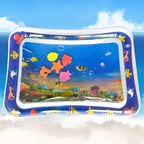 Baby Inflatable Tummy Time Water Mat - Sensory Play Pad & Development Activity Toy for Infants