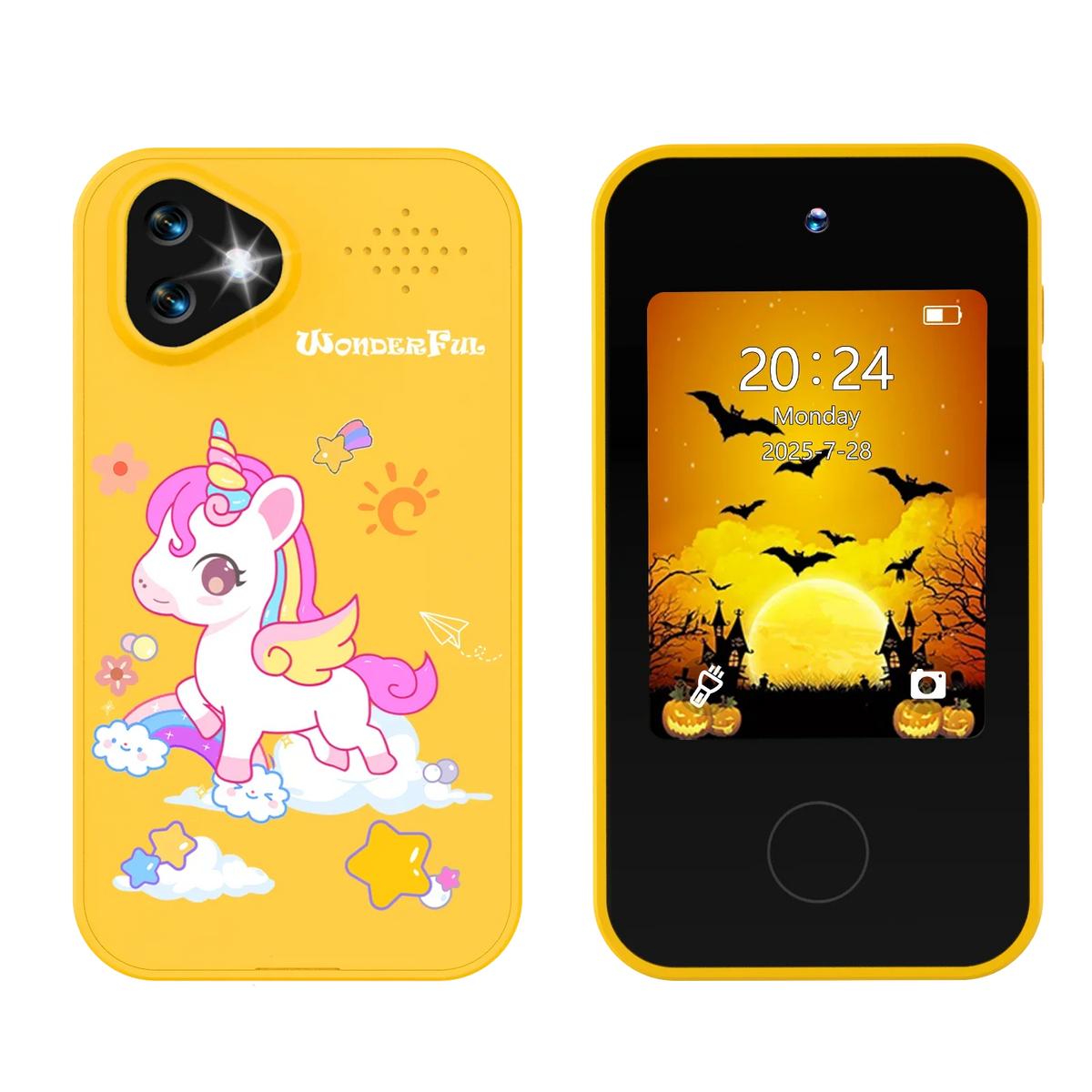 Kids Smartphone Toy with Dual Camera - 1080P HD Video & MP3 Music Player with Games