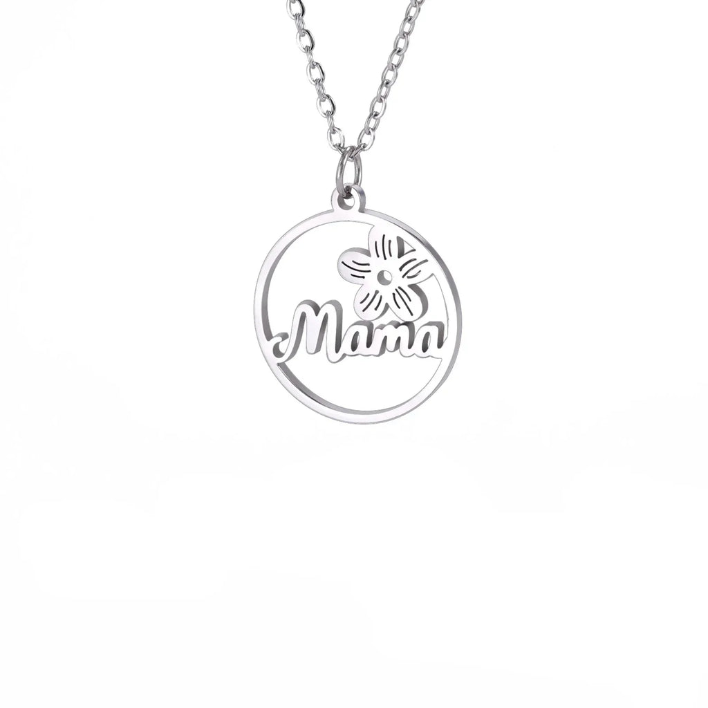 Amore | Mama Letter Pendant Necklace for Women