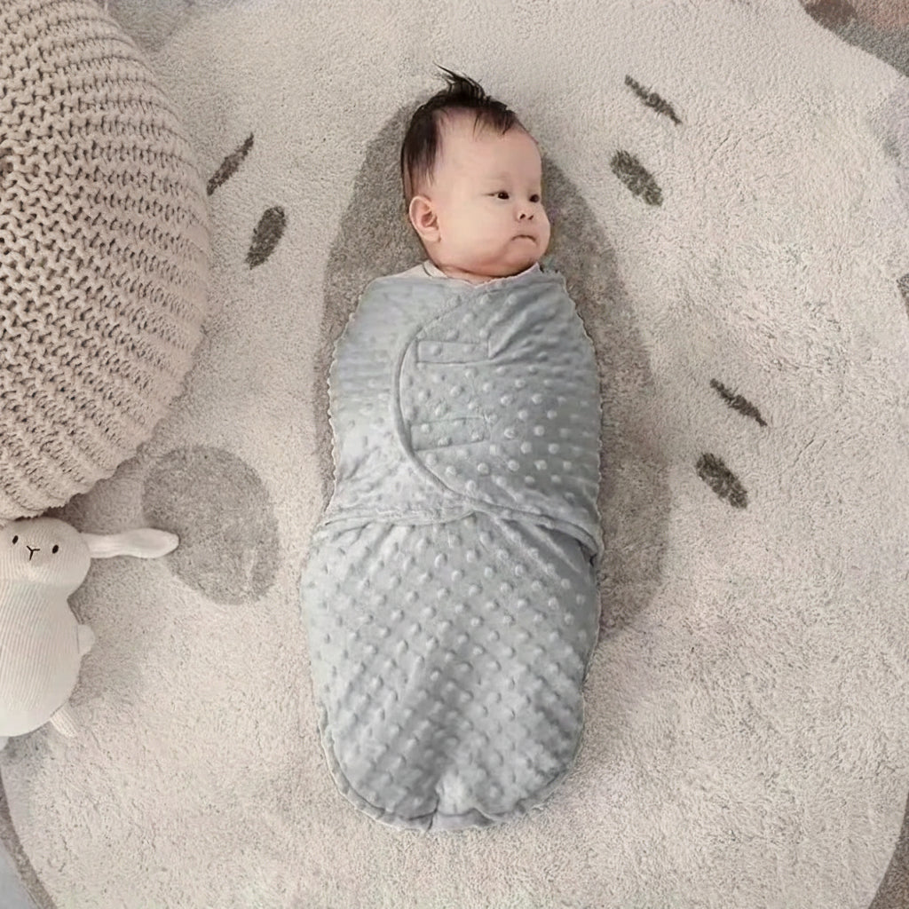 Newborn Baby Blanket, Baby Swaddle, Autumn And Winter Swaddle, Newborn Cartoon Blanket, Suitable for 0-6 Months