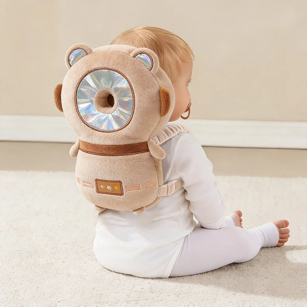 Baby Head Protector Backpack Pillow - Anti-Fall Safety Cushion for Crawling & Walking