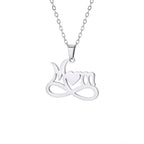 Amore | Mama Letter Pendant Necklace for Women