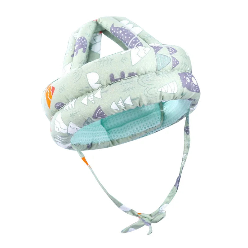 Baby Safety Helmet for Crawling & Walking - Breathable Mesh Head Protection Bump Cap