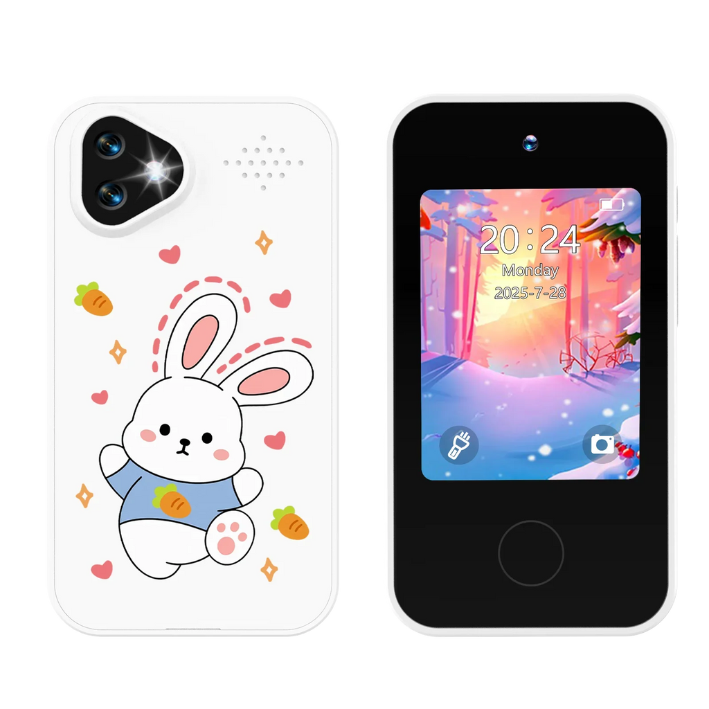 Kids Smartphone Toy with Dual Camera - 1080P HD Video & MP3 Music Player with Games