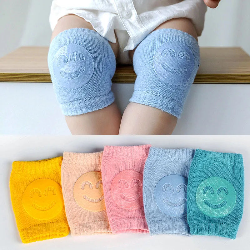 Baby Crawling Knee Pads Non-Slip - Breathable Toddler Knee Protectors & Leg Warmers