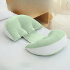 U-Shaped Pregnancy Pillow for Side Sleeping - Ergonomic Full Body Maternity Cushion for Abdominal Support, Waist & Back Pain Relief