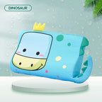 Baby Cooling Memory Foam Bed Pillow for Sleeping - Ergonomic Adjustable Toddler Pillow for Back & Side Sleepers with Breathable Cool Cover