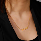 Amore | Mama Letter Pendant Necklace for Women