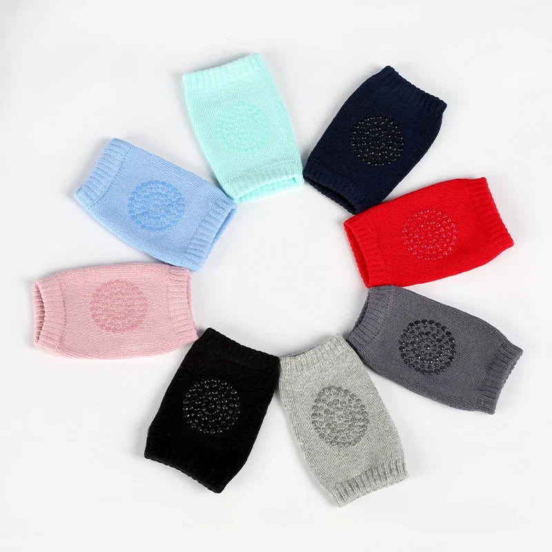 Baby Crawling Knee Pads Non-Slip - Breathable Toddler Knee Protectors & Leg Warmers