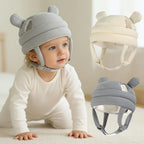 Baby 360 Head Protection Helmet - Breathable Anti-Fall Safety Cap for Walking & Crawling