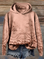 Flōre | Women’s Hoodies | Floral Embroidery