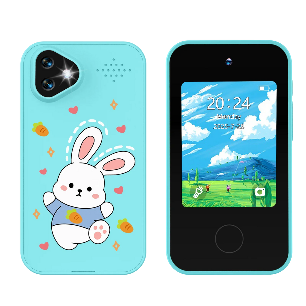 Kids Smartphone Toy with Dual Camera - 1080P HD Video & MP3 Music Player with Games