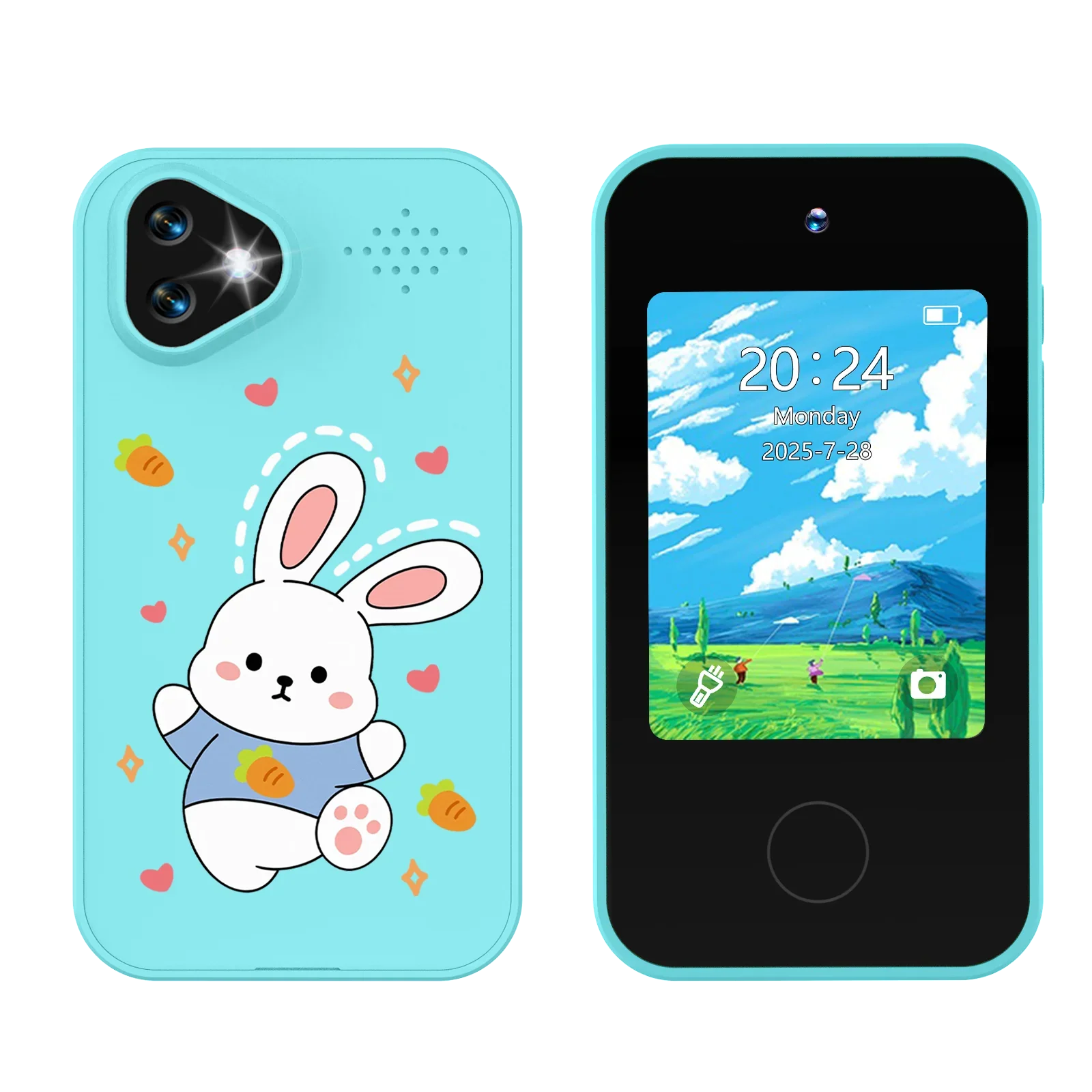 Kids Smartphone Toy with Dual Camera - 1080P HD Video & MP3 Music Player with Games