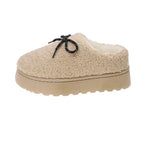 Zahara | Women's Warm Plush Cotton Ankle Boots - Soft Sole Fleece Snow Shoes & Outdoor Slippers
