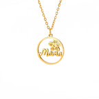 Amore | Mama Letter Pendant Necklace for Women