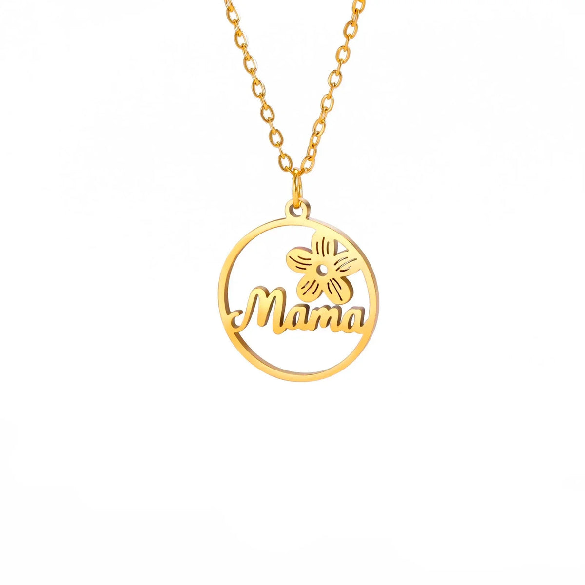 Amore | Mama Letter Pendant Necklace for Women
