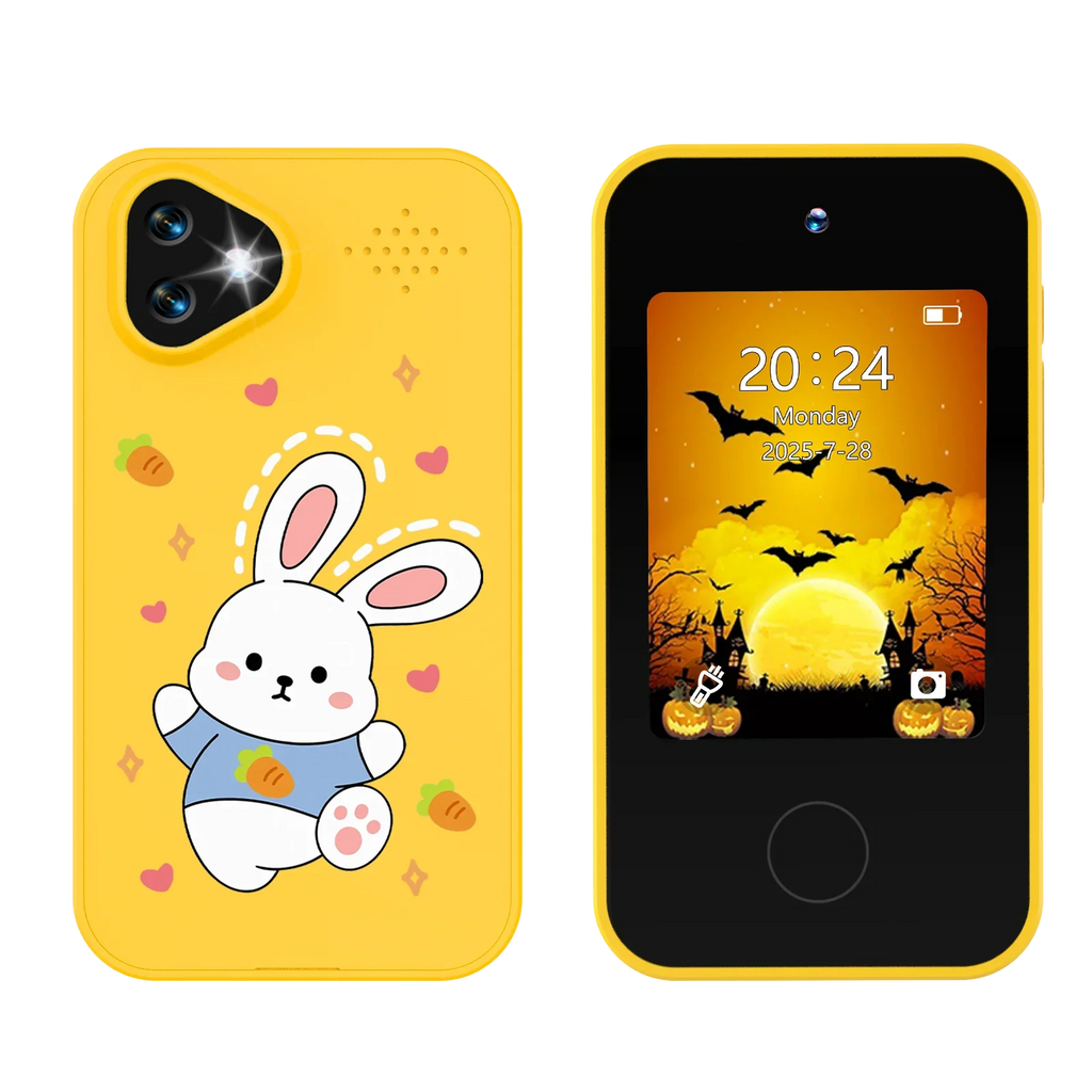 Kids Smartphone Toy with Dual Camera - 1080P HD Video & MP3 Music Player with Games