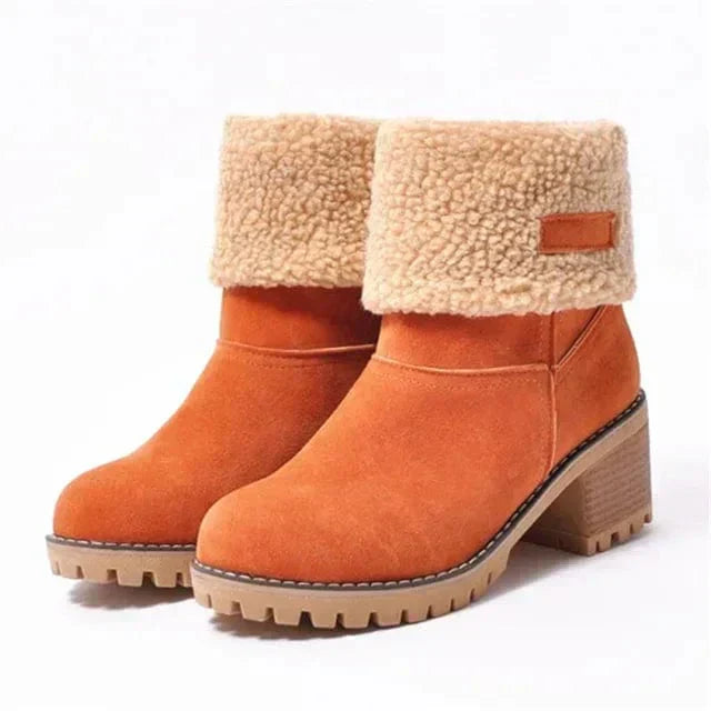 Luna | Winter Boots for Women | Faux Wool Mid-Calf