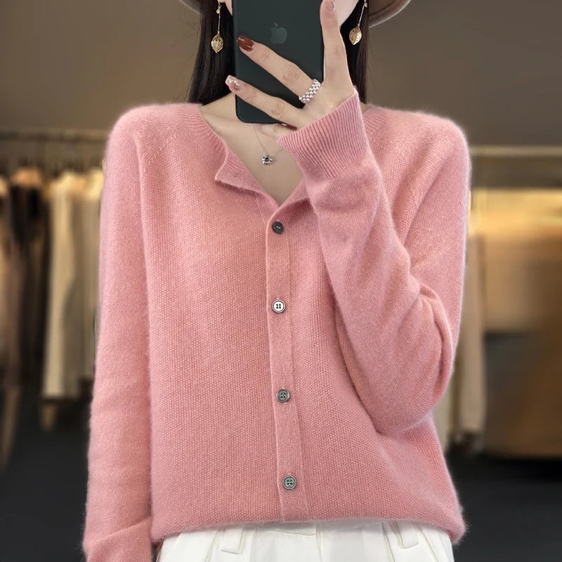 Dôre | Women’s Cardigan | Button Front Knit