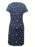 Women's 3-in-1 Maternity Labor & Delivery Nightgown - Nursing Breastfeeding Sleep Dress