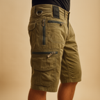 Brandon Men's Cargo Shorts with Pockets-Cargo Shorts-CAMOUFIT-Olive-S-Camoufit