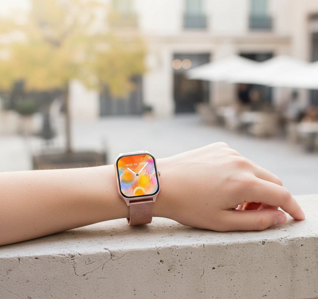 Smartwatch with Fitness Tracker - StyleTrack