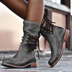Solis | Women's Ankle Boots Low Heel - Comfortable Booties
