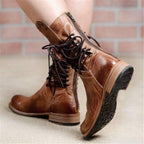 Solis | Women's Ankle Boots Low Heel - Comfortable Booties