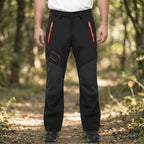 Orlando Men's Stretch Winter Outdoor Trousers – Waterproof Warm Fit-Tactical Cargo Pants-Black-S-Camoufit