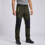 Orlando Men's Stretch Winter Outdoor Trousers – Waterproof Warm Fit-Tactical Cargo Pants-Green-S-Camoufit