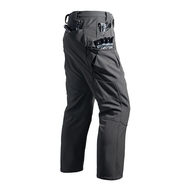 Men's Tactical Cargo Pants Waterproof Hiking Outdoor Trousers-Tactical Cargo Pants-CAMOUFIT-Grey-S-Camoufit