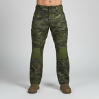 Luis Tactical Cargo Trousers – Multi-Pocket Outdoor Utility Fit-Tactical Cargo Pants-Dark Green Camouflage Pattern-S-Camoufit