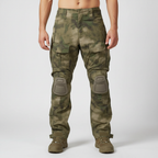 Luis Tactical Cargo Trousers – Multi-Pocket Outdoor Utility Fit-Tactical Cargo Pants-Light Green-S-Camoufit