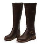 Emma Trendy Women's Boots - Supportive Non-Slip Comfort Style-Women's High Boots-Brown-5-Camoufit