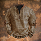 Mane | Men's Sweater | Practical Quarter-Zip & Warm Fit