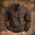 Mane | Men's Sweater | Practical Quarter-Zip & Warm Fit