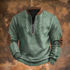 Mane | Men's Sweater | Practical Quarter-Zip & Warm Fit