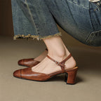 Valery Genuine Leather Pumps 1
