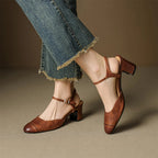 Valery Genuine Leather Pumps 2