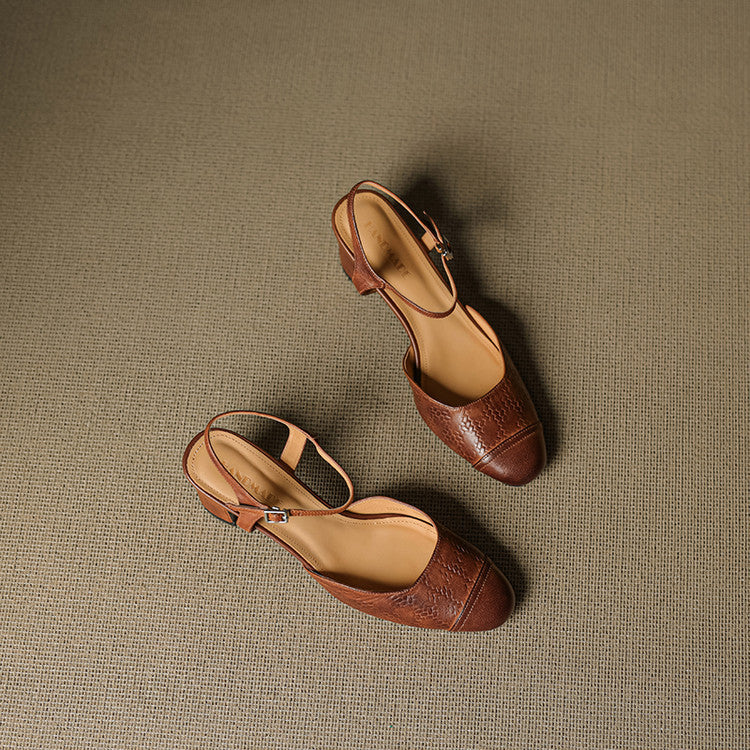 Valery Genuine Leather Pumps 4