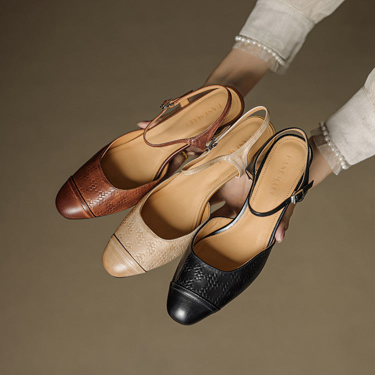 Valery Genuine Leather Pumps 7