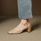 Valery Genuine Leather Pumps 8