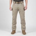 Gabriel Cargo Trousers – Versatile Multi-Pocket Relaxed Fit-Tactical Cargo Pants-Grey-M-Camoufit